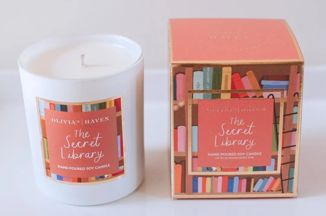 The Secret Library - Soy Candle