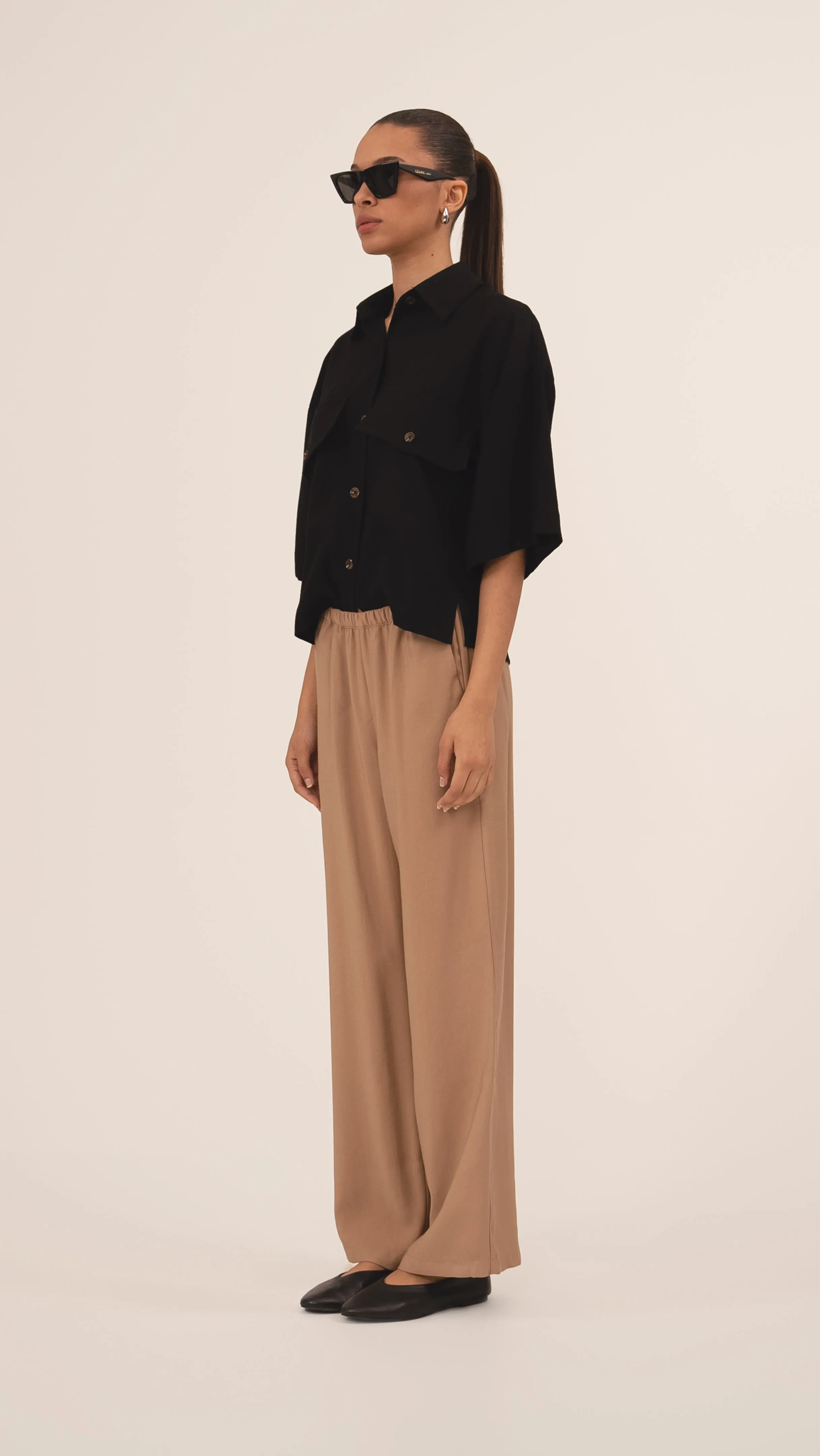 The Travel Pant - Camel
