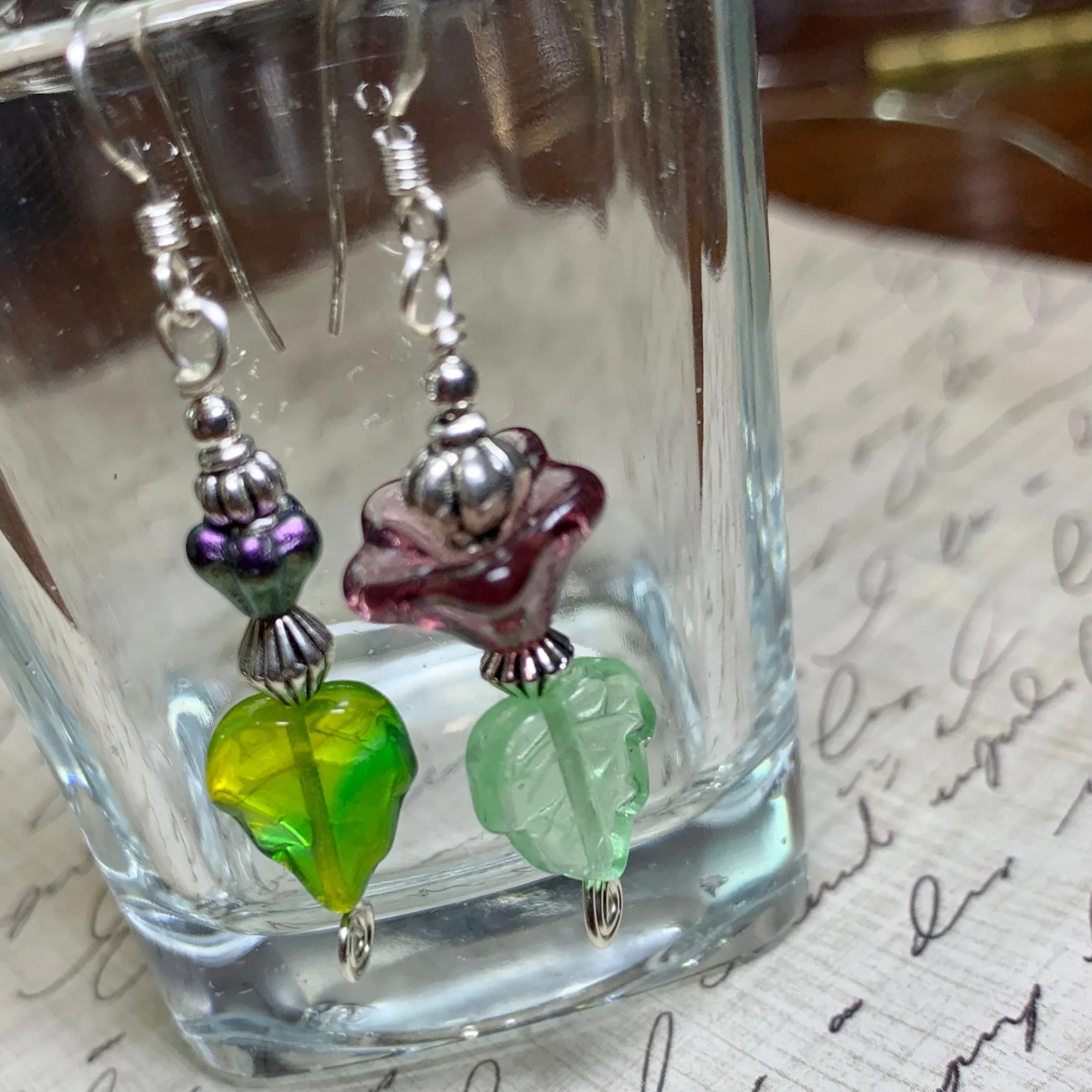 Tiny Evil Genius Earrings: Spring