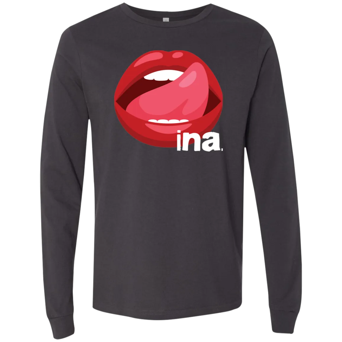 Tongue Ina Unisex Jersey Long Sleeve T-Shirt