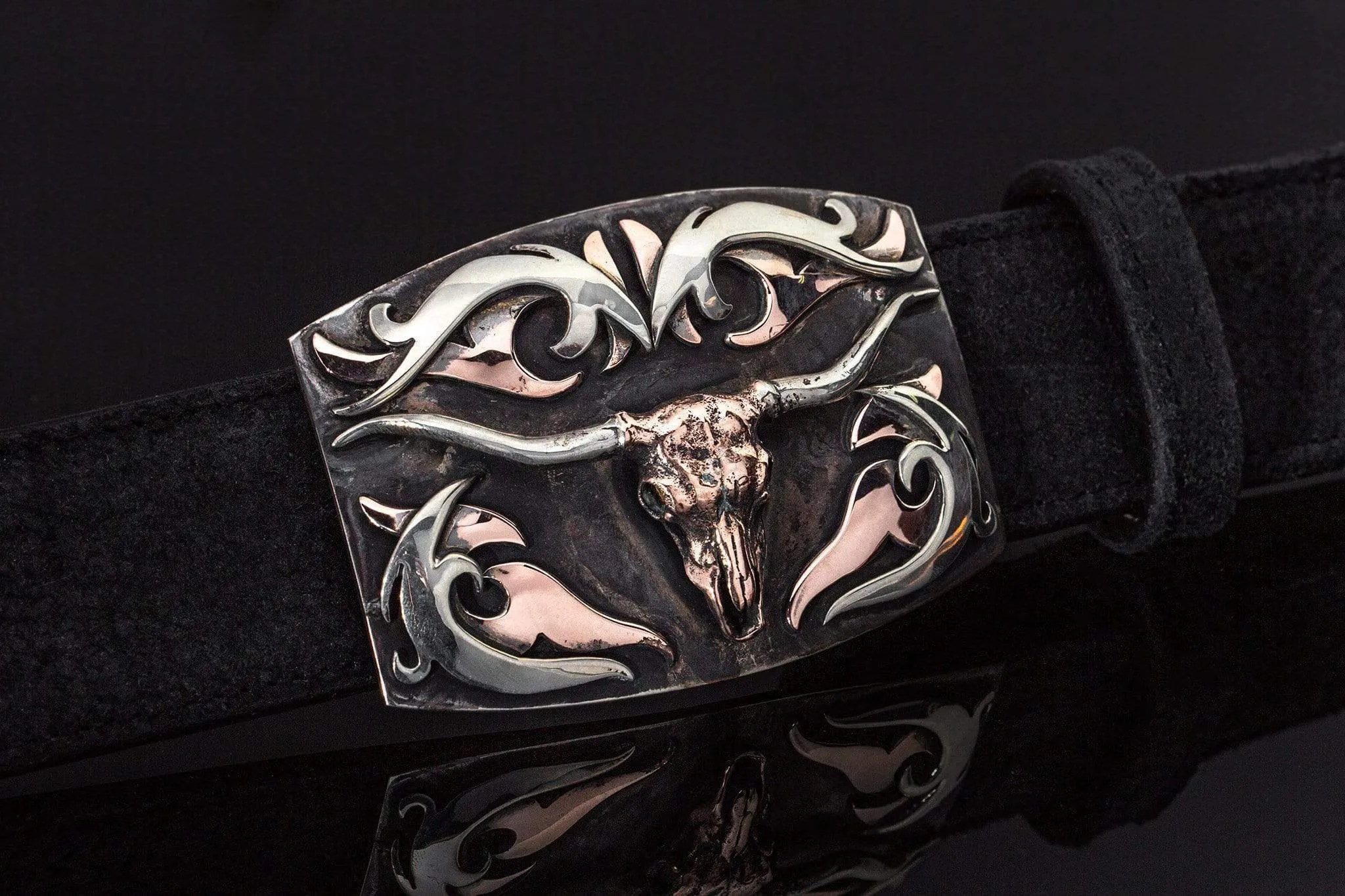Tribal Longhorn 14k