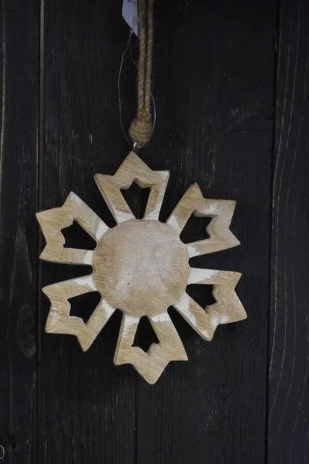 Trivet Snowflake Ornament 6in