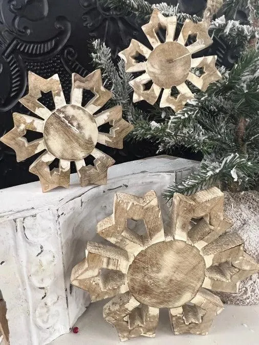 Trivet Snowflake Ornament 6in