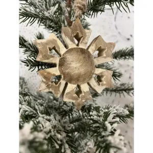Trivet Snowflake Ornament 6in