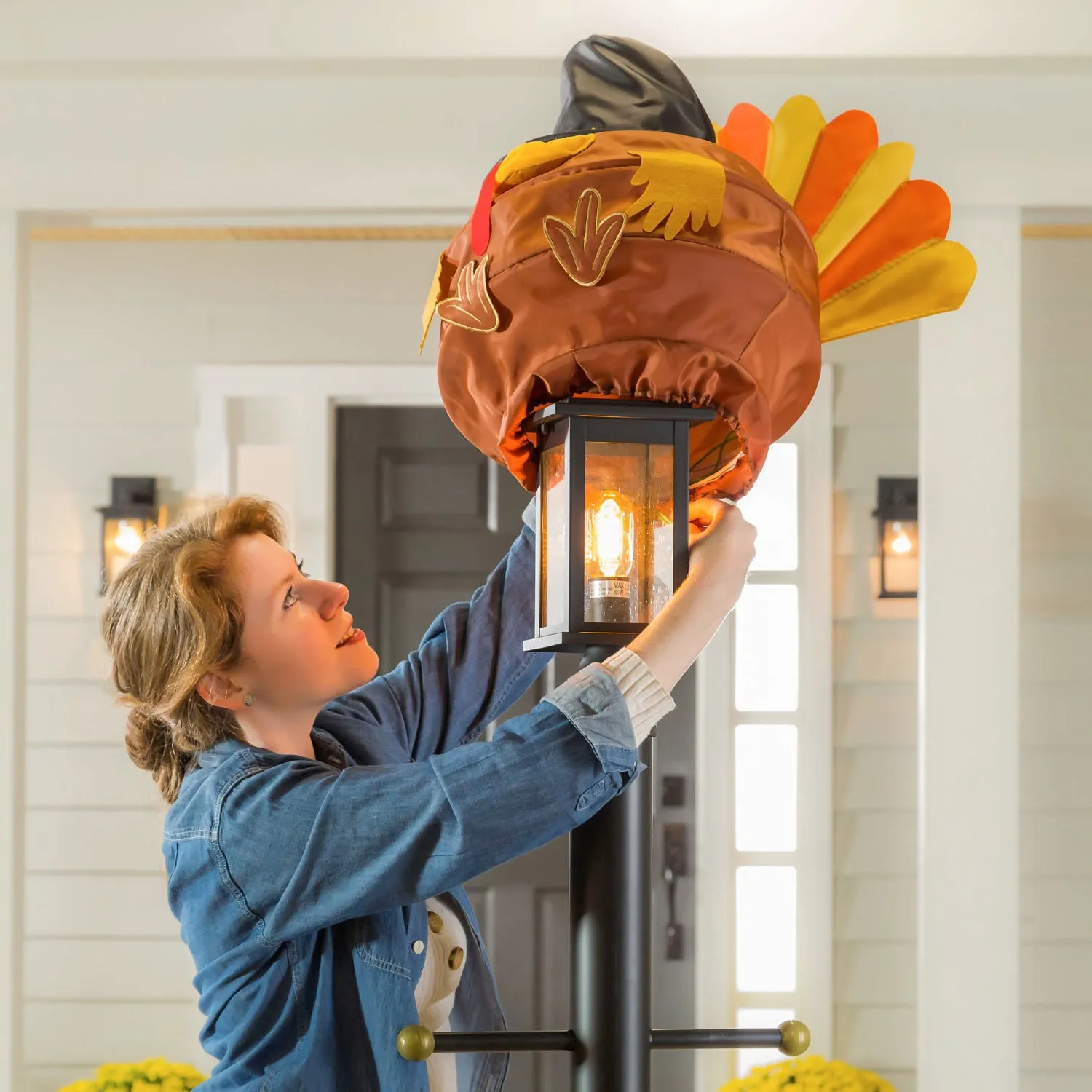 Turkey Lamp Post Buddy,2lp1190