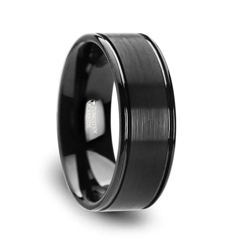 TURNER | Tungsten Ring Dual Offset Grooves