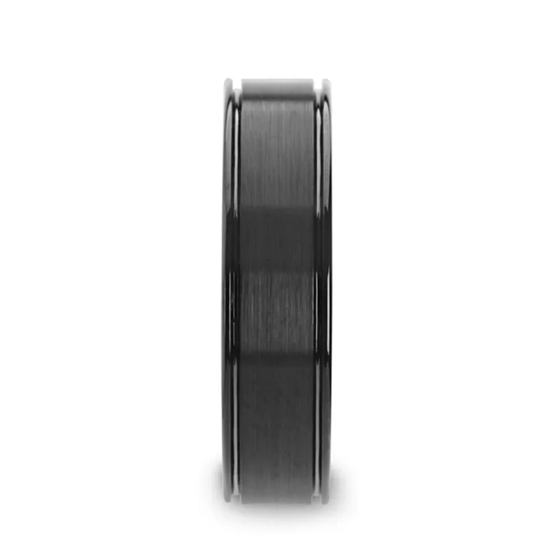 TURNER | Tungsten Ring Dual Offset Grooves