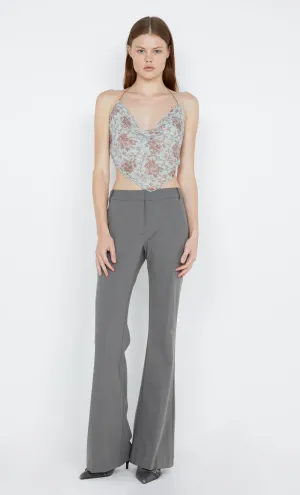 TWIGGY HALTER TOP - JUNIPER FLORAL