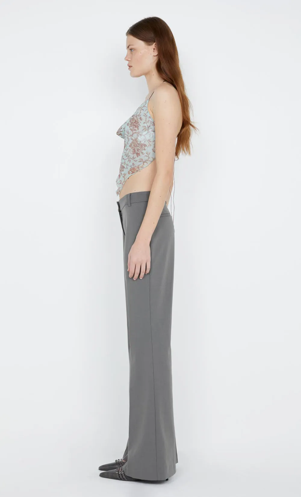 TWIGGY HALTER TOP - JUNIPER FLORAL