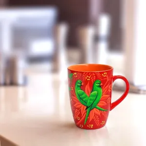 Two Parrot Truck Art Inspired Mug