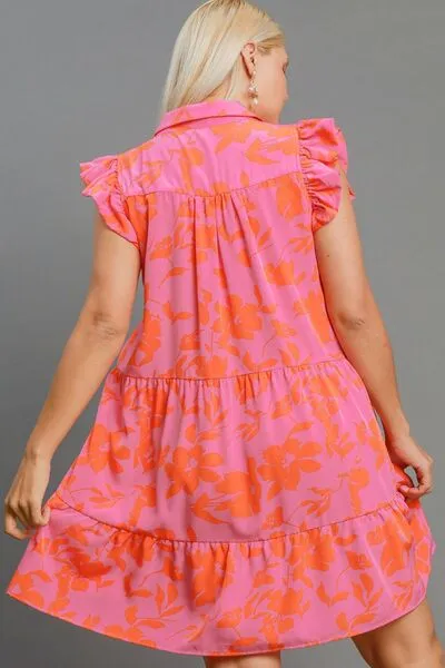 Umgee Dreamsicle Tiered Dress