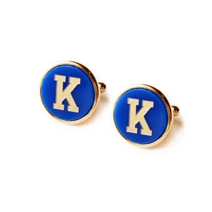 Varsity Round Cuff Links