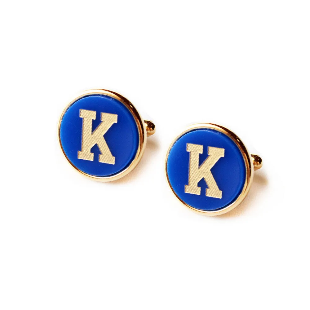 Varsity Round Cuff Links