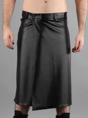 Vegan Leather Kilt