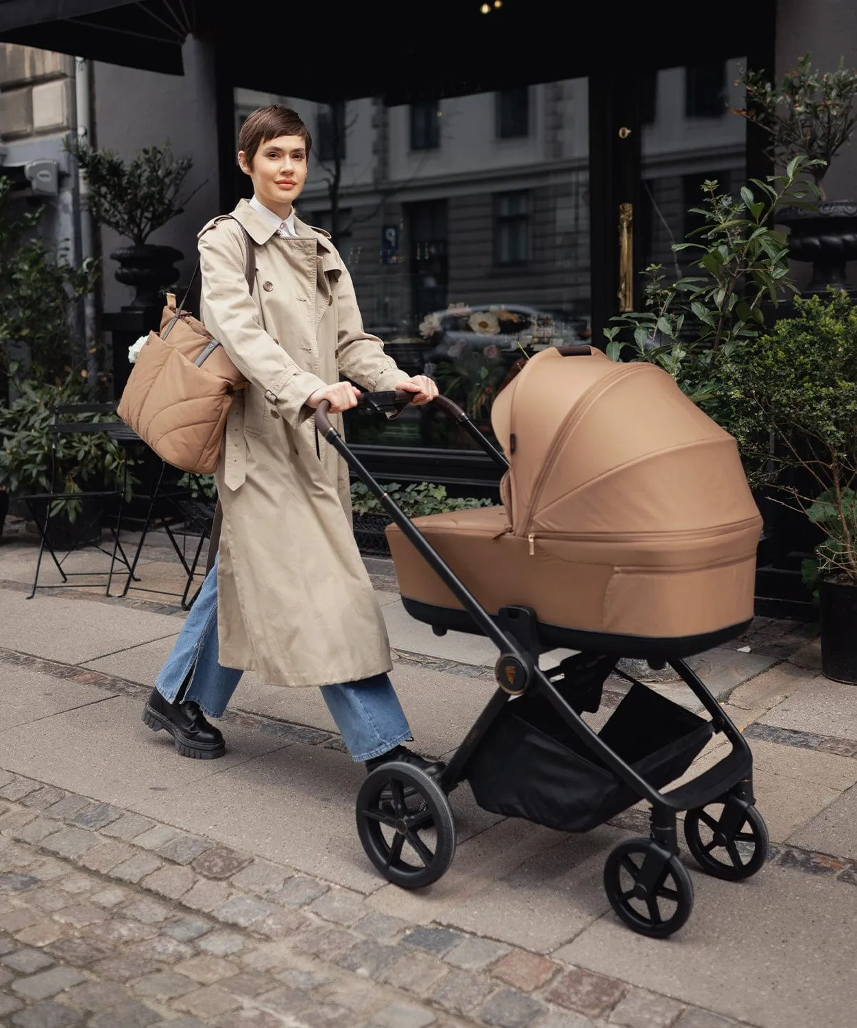 Venicci Claro 3in1 (Cabriofix i-Size) Travel System - Caramel