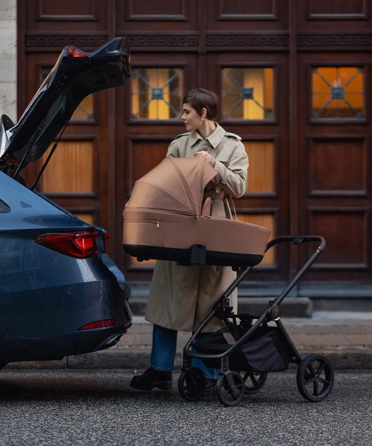 Venicci Claro 3in1 (Cabriofix i-Size) Travel System - Caramel