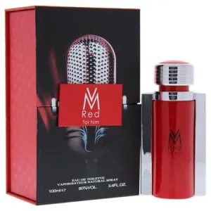 Victor Manuelle Red 3.4 oz Eau de Toilette Spray for Men