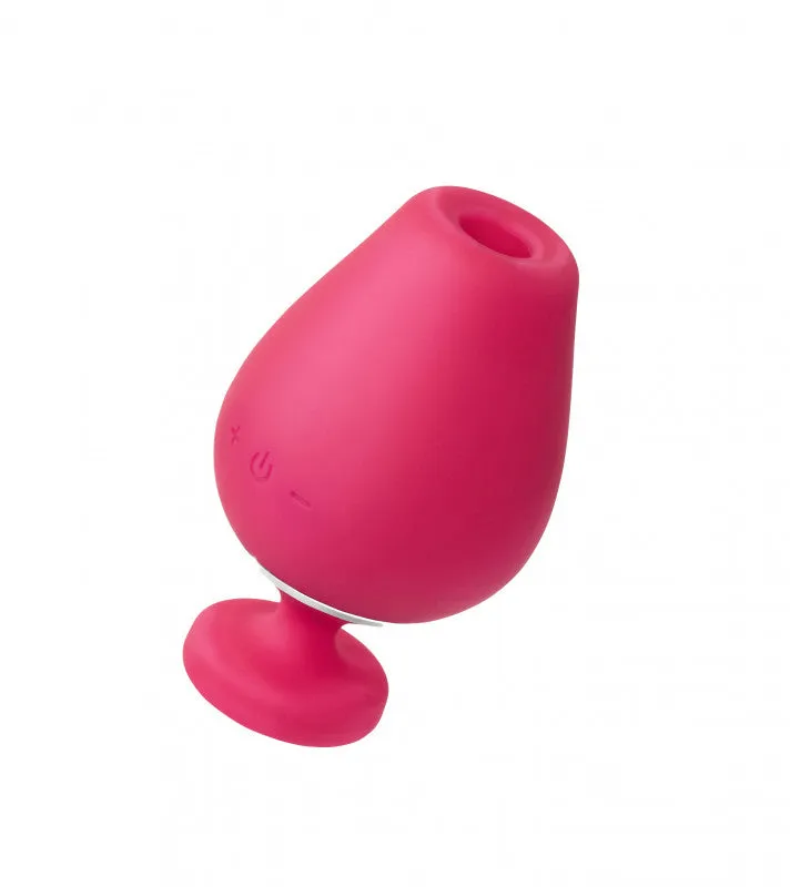 Vino Rechargeable Vibrating Sonic Vibe - Pink