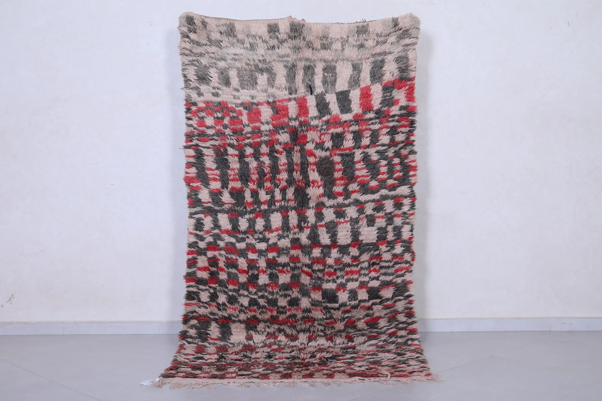 Vintage Handmade Berber Rug - Moroccan Beauty 4.1 X 8.3 FT