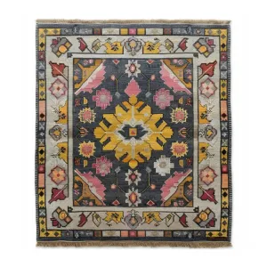 Vintage Tribal Hand Knotted Area Rug