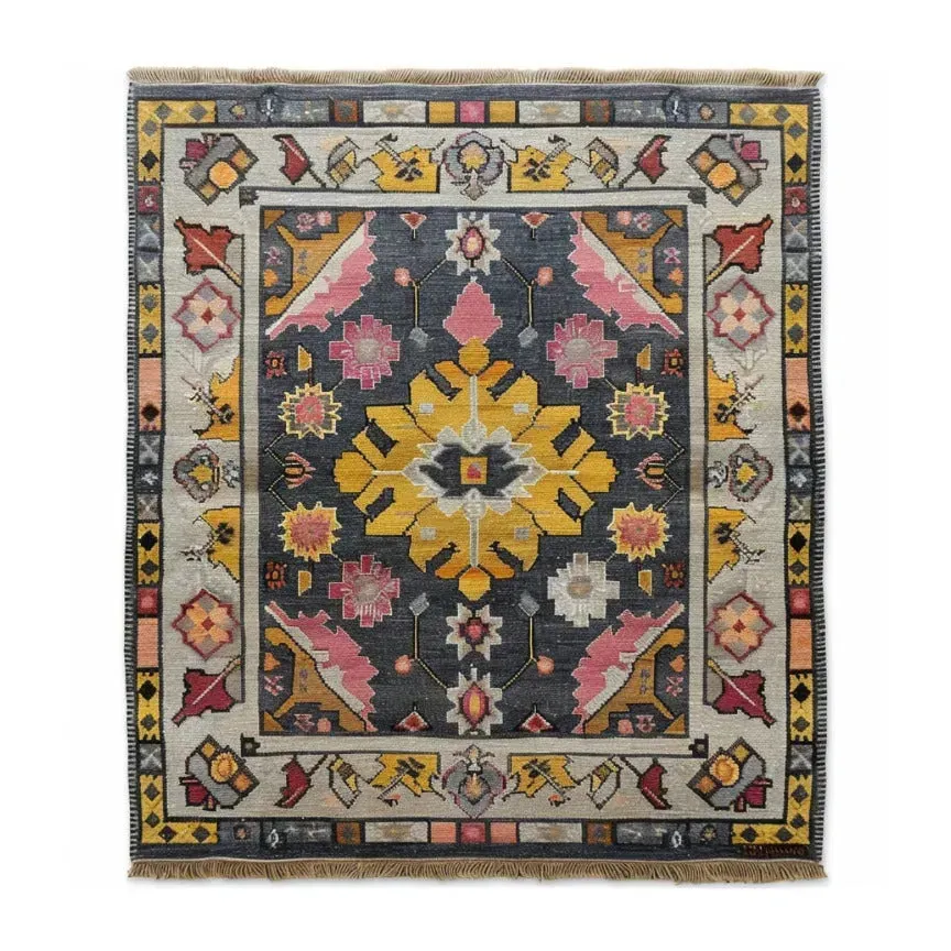 Vintage Tribal Hand Knotted Area Rug