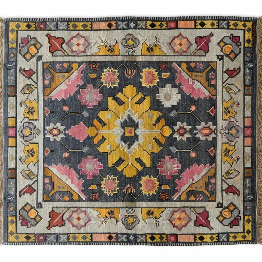 Vintage Tribal Hand Knotted Area Rug