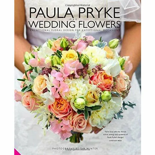 Vintage Wedding Flowers,Vintage Flowers and Paula Pryke Wedding Flowers 3 Books  Set