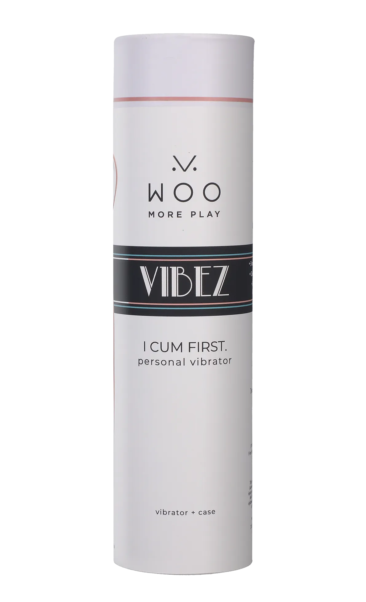 Woo - Vibez - I Cum First - Clitoral Vibrator and  Travel Case