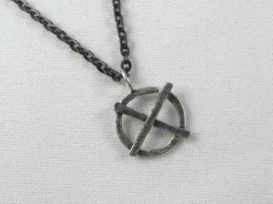 X's and O's Sterling Silver Necklace
