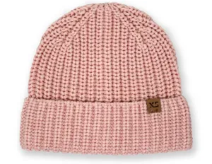 XS United Baby Chunky Beanie in Peach Pink: Newborn to 3M